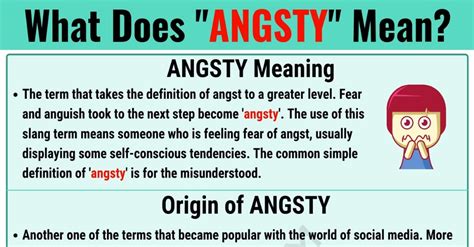 englisch angst|ANGST definition and meaning 